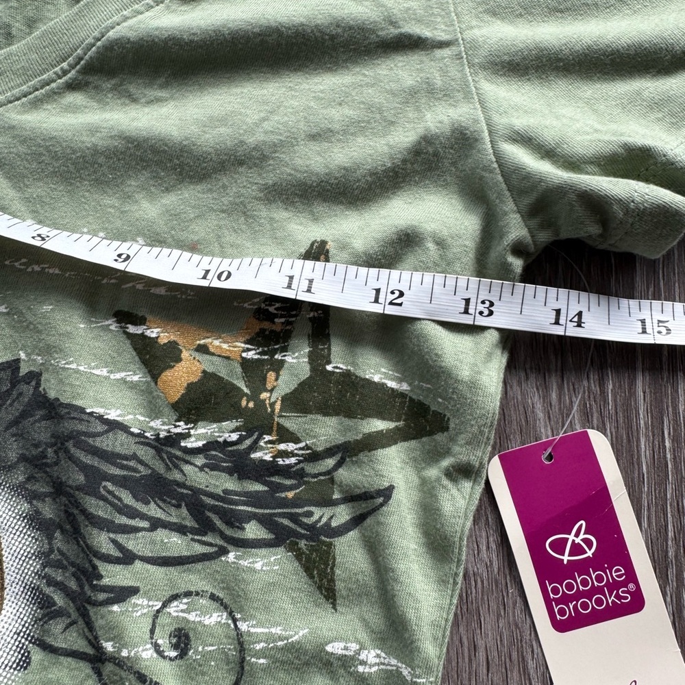 NWT Deadstock Y2K Affliction Style Bobbie Brooks Shirt size Small - Picture 4 of 7